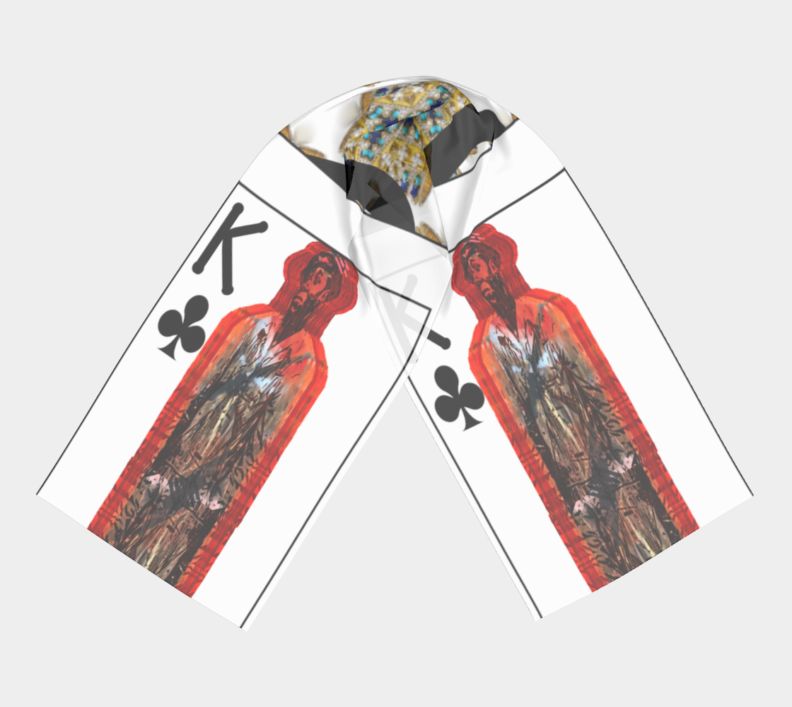 Play Your Hand...King Club No. 3 Scarves