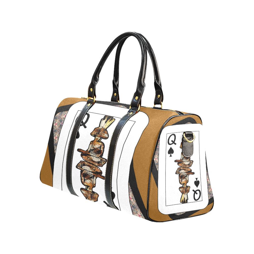 Play Your Hand...Queen Spade No. 4 Travel Bags