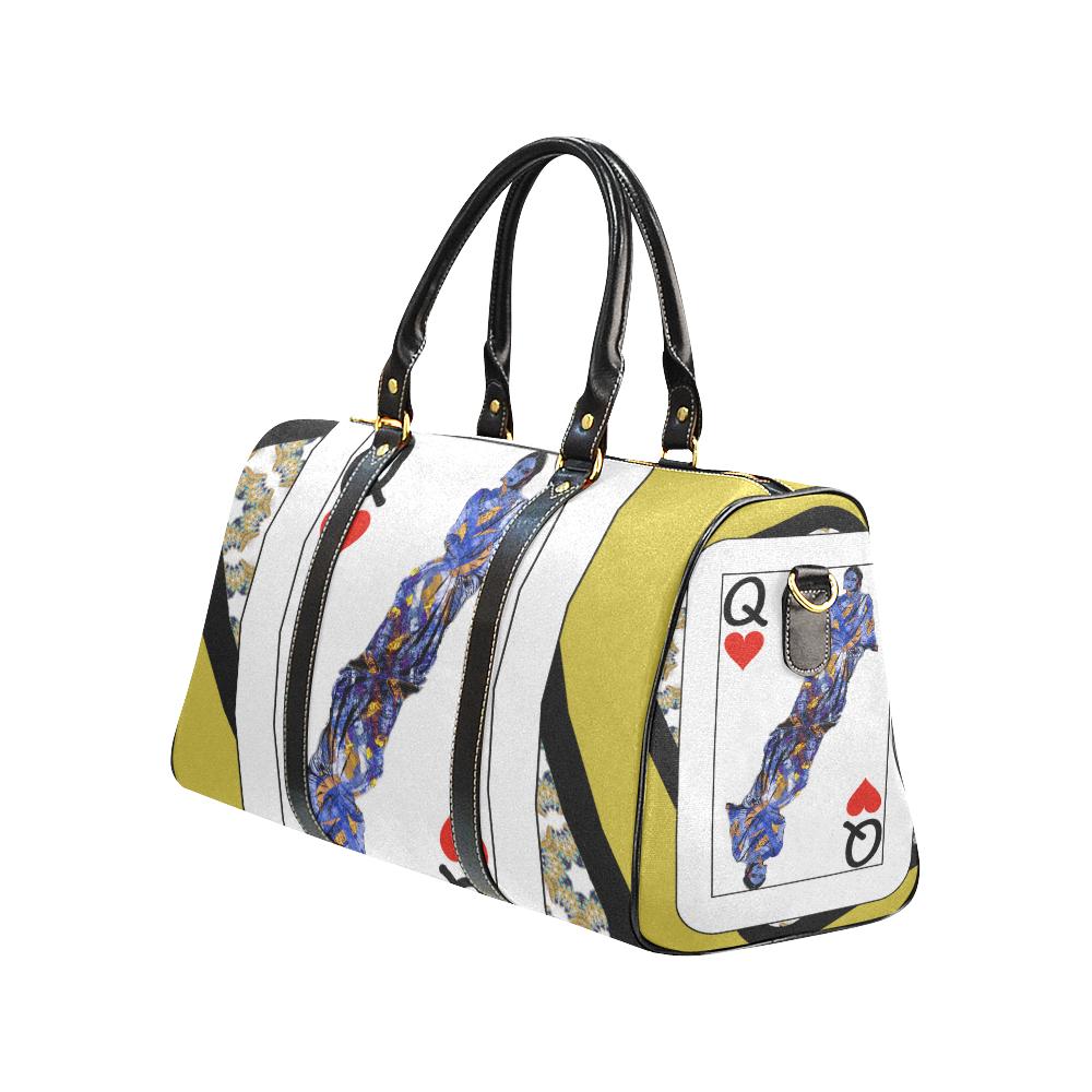 Play Your Hand...Queen Heart No. 3 Travel Bags