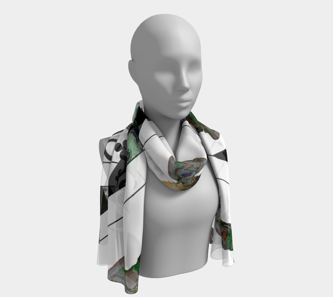Play Your Hand...Queen Club No. 1 Scarves