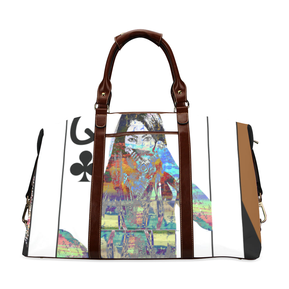 Play Your Hand...Queen Club No. 4 Travel Bags