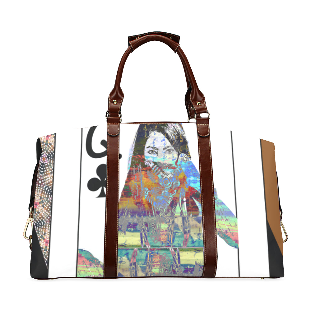 Play Your Hand...Queen Club No. 4 Travel Bags