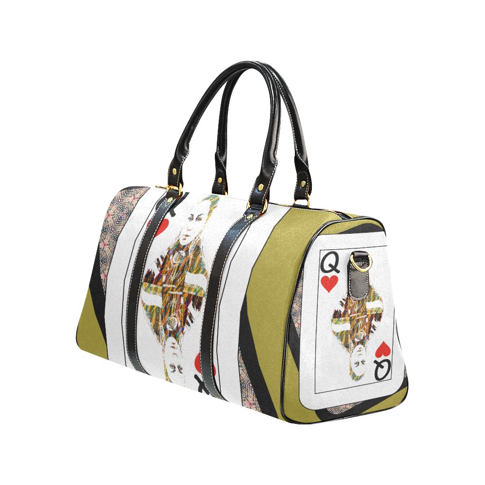 Play Your Hand...Queen Heart No. 4 Travel Bags