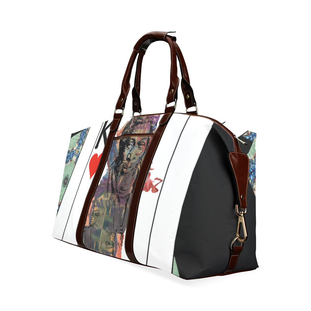 Play Your Hand...King Heart No. 1 Travel Bags