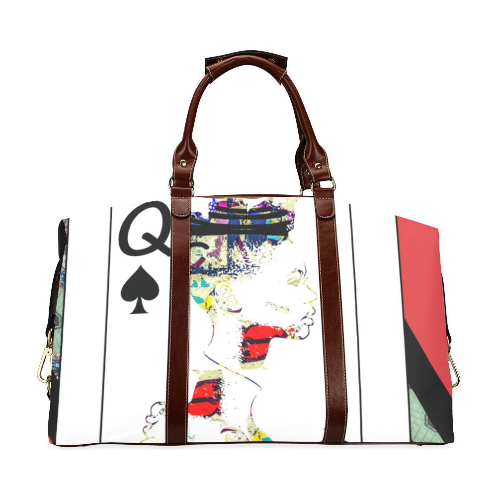 Play Your Hand...Queen Spade No. 1 Travel Bags