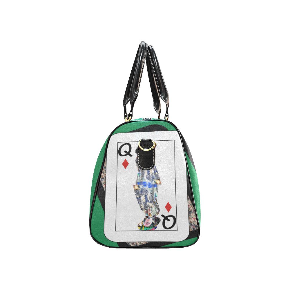 Play Your Hand...Queen Diamond No. 4 Travel Bags