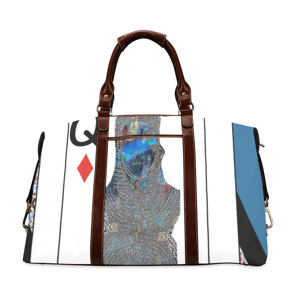 Play Your Hand...Queen Diamond No. 2 Travel Bags