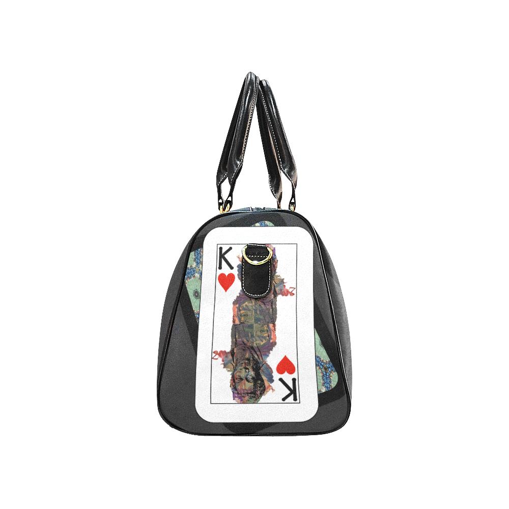 Play Your Hand...King Heart No. 1 Travel Bags