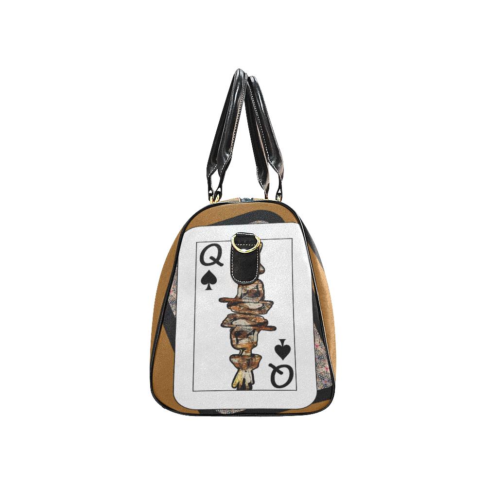 Play Your Hand...Queen Spade No. 4 Travel Bags