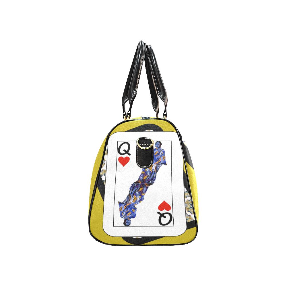Play Your Hand...Queen Heart No. 3 Travel Bags
