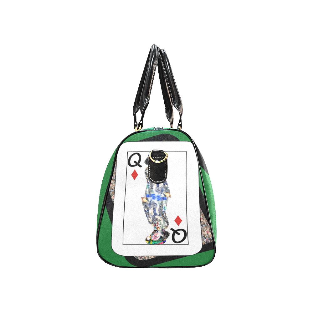 Play Your Hand...Queen Diamond No. 4 Travel Bags
