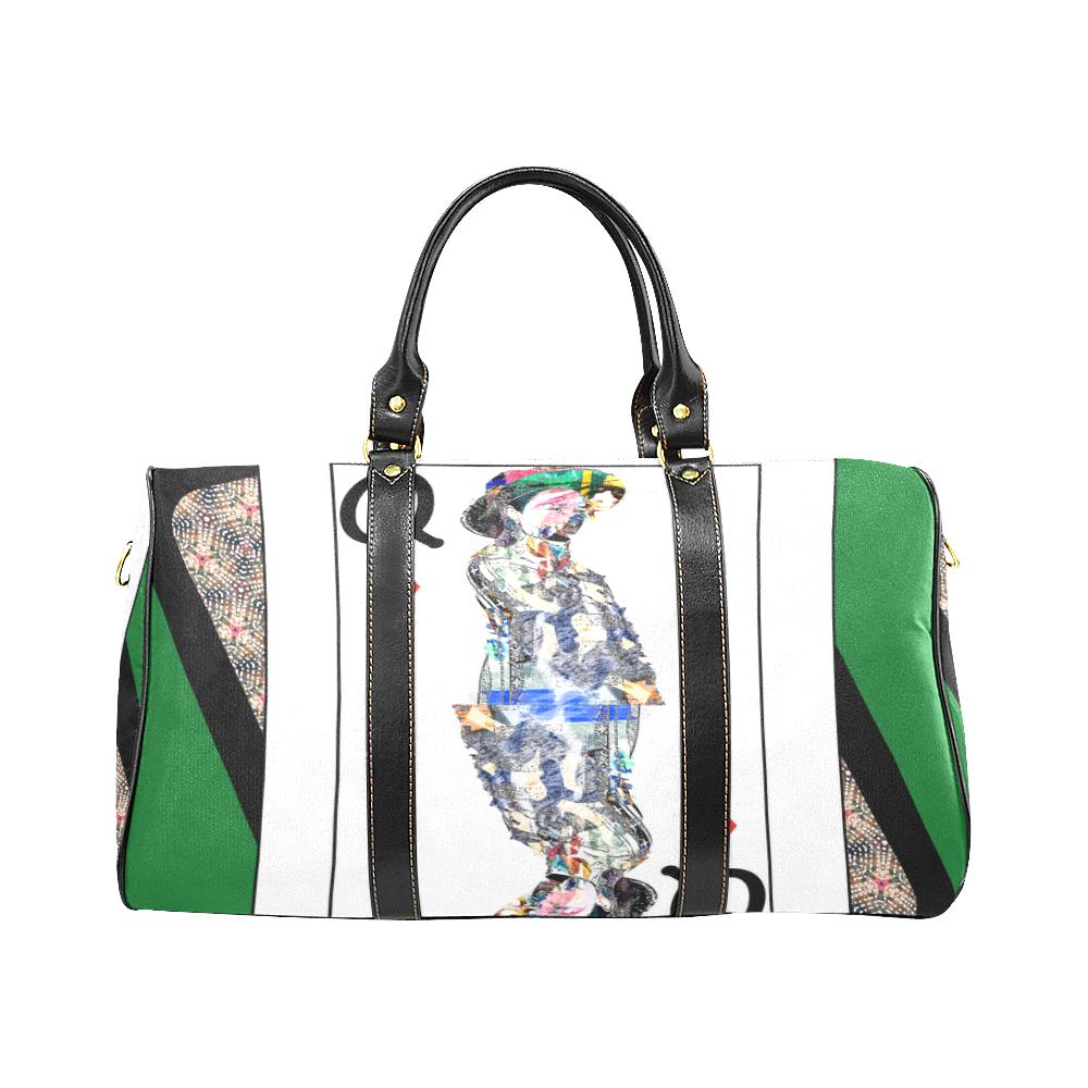 Play Your Hand...Queen Diamond No. 4 Travel Bags