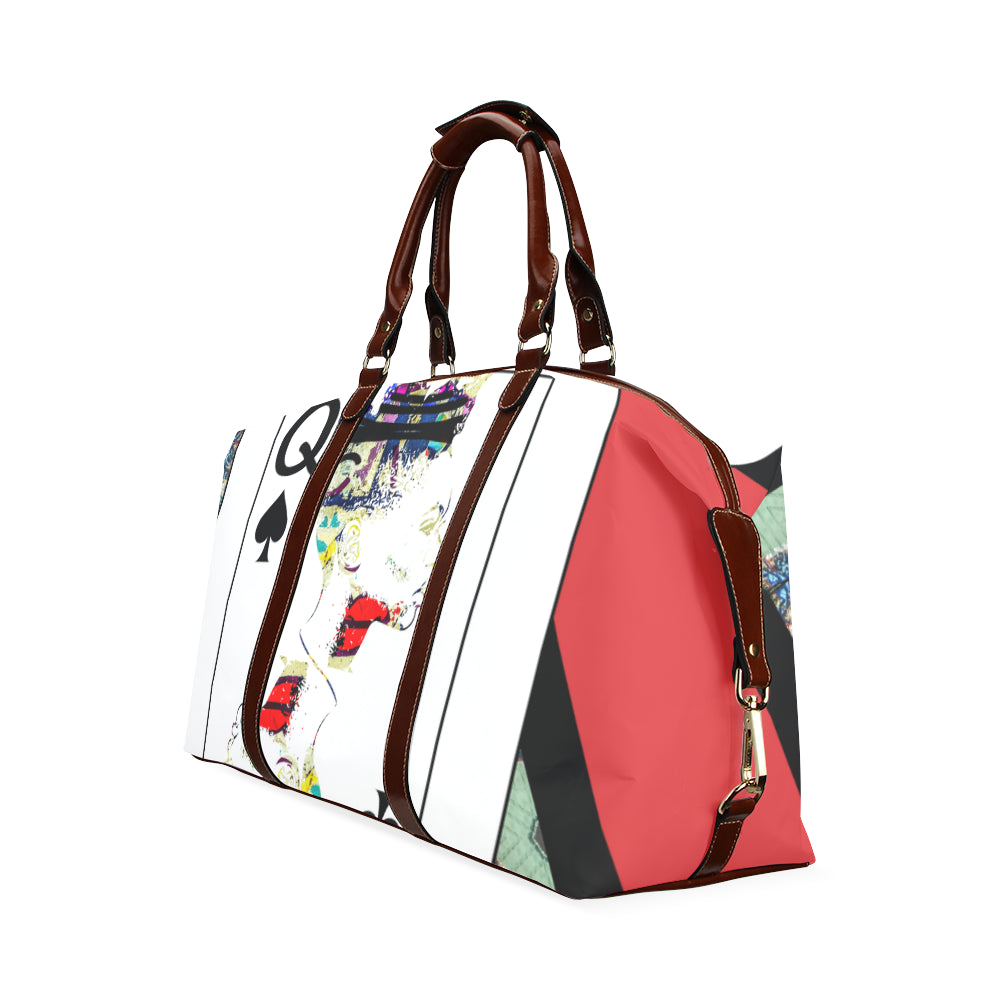 Play Your Hand...Queen Spade No. 1 Travel Bags