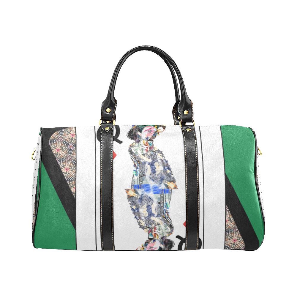 Play Your Hand...Queen Diamond No. 4 Travel Bags