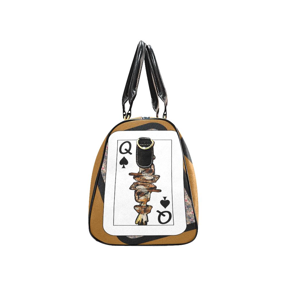Play Your Hand...Queen Spade No. 4 Travel Bags