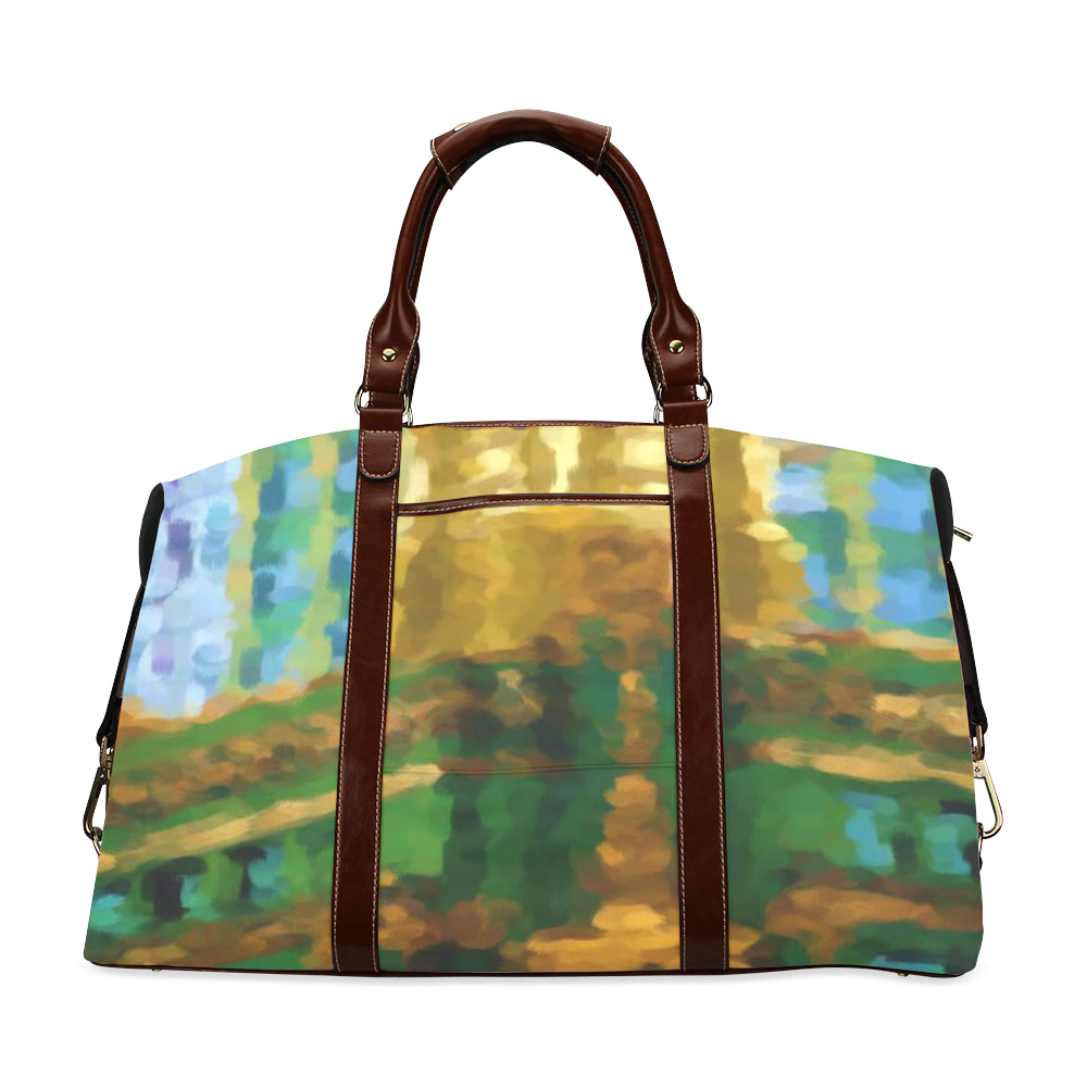 Art Deco- Carbide and Carbine Building Travel Bags