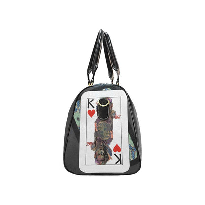 Play Your Hand...King Heart No. 1 Travel Bags