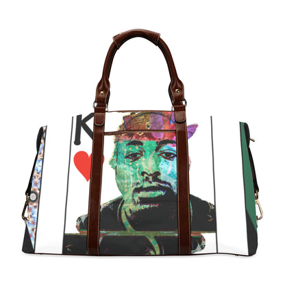 Play Your Hand...King Heart No. 2 Travel Bags