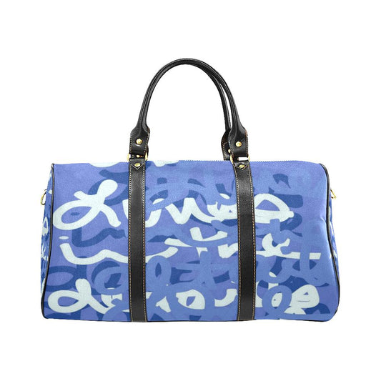 Love All Day Blue Travel Bags