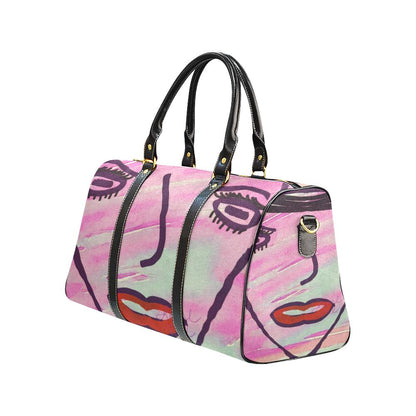 She Said Live In Color Travel Bags