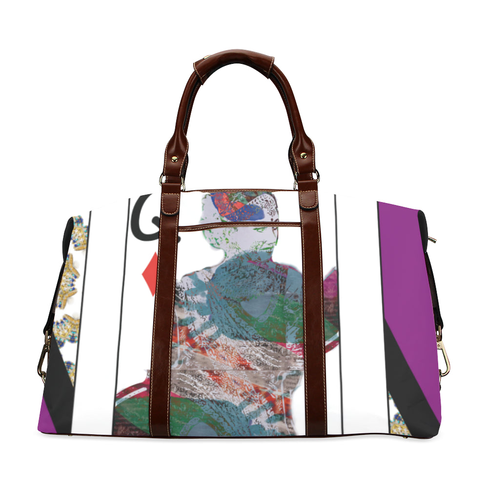 Play Your Hand...Queen Diamond No. 3 Travel Bags