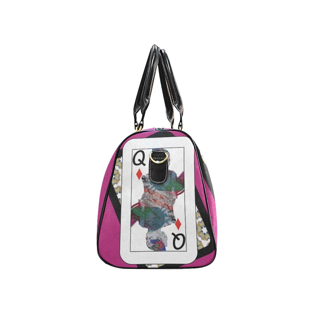 Play Your Hand...Queen Diamond No. 3 Travel Bags