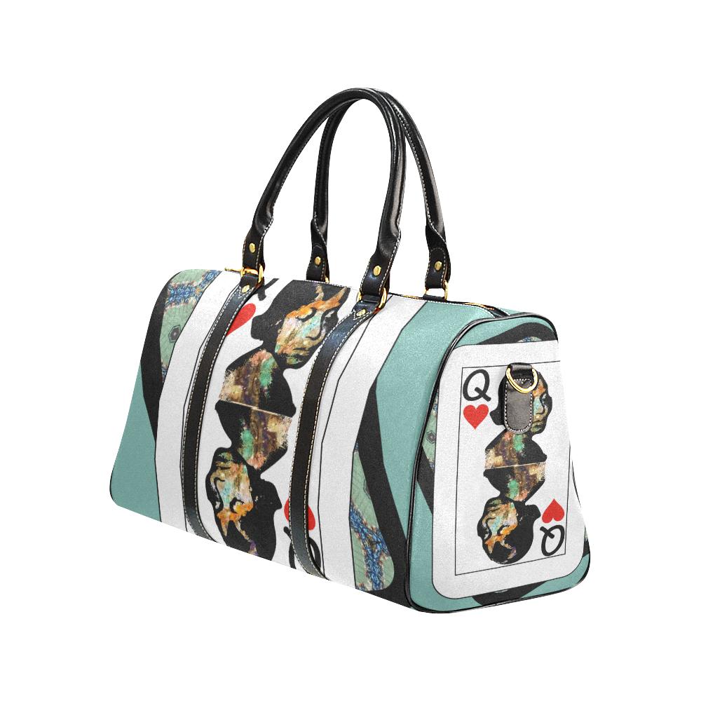 Play Your Hand...Queen Heart No. 1 Travel Bags