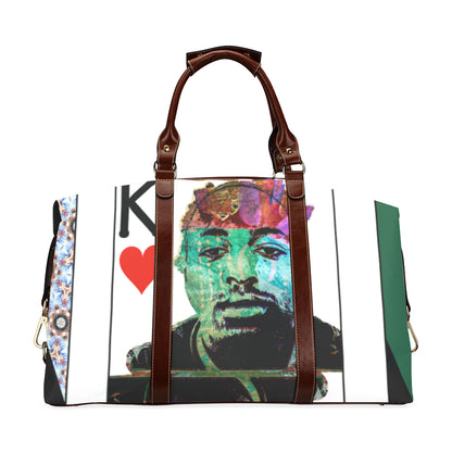 Play Your Hand...King Heart No. 2 Travel Bags