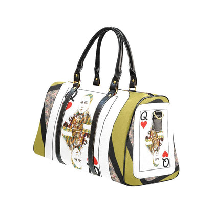 Play Your Hand...Queen Heart No. 4 Travel Bags