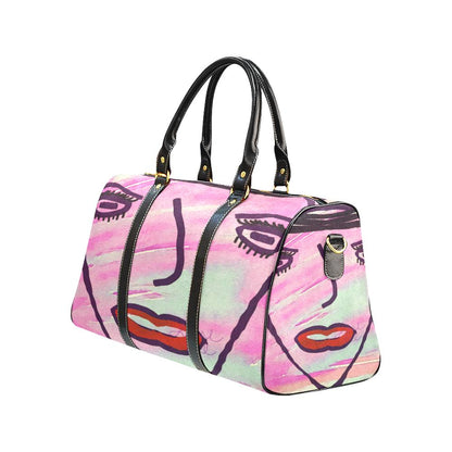 She Said Live In Color Travel Bags