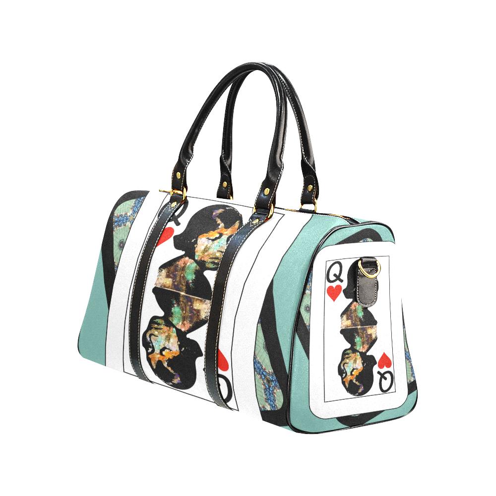 Play Your Hand...Queen Heart No. 1 Travel Bags