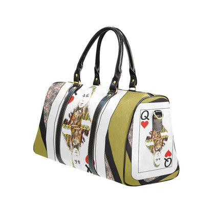Play Your Hand...Queen Heart No. 4 Travel Bags