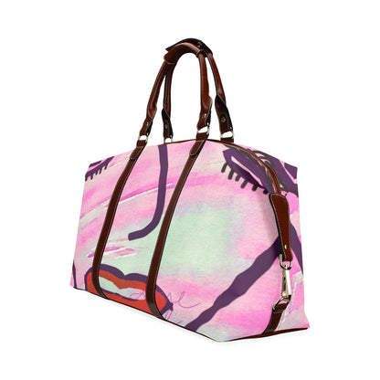 She Said Live In Color Travel Bags