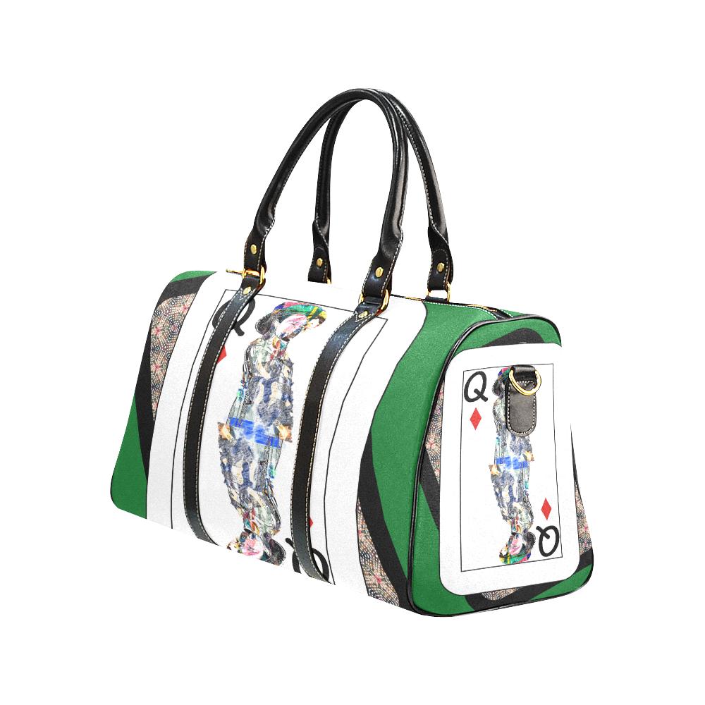 Play Your Hand...Queen Diamond No. 4 Travel Bags