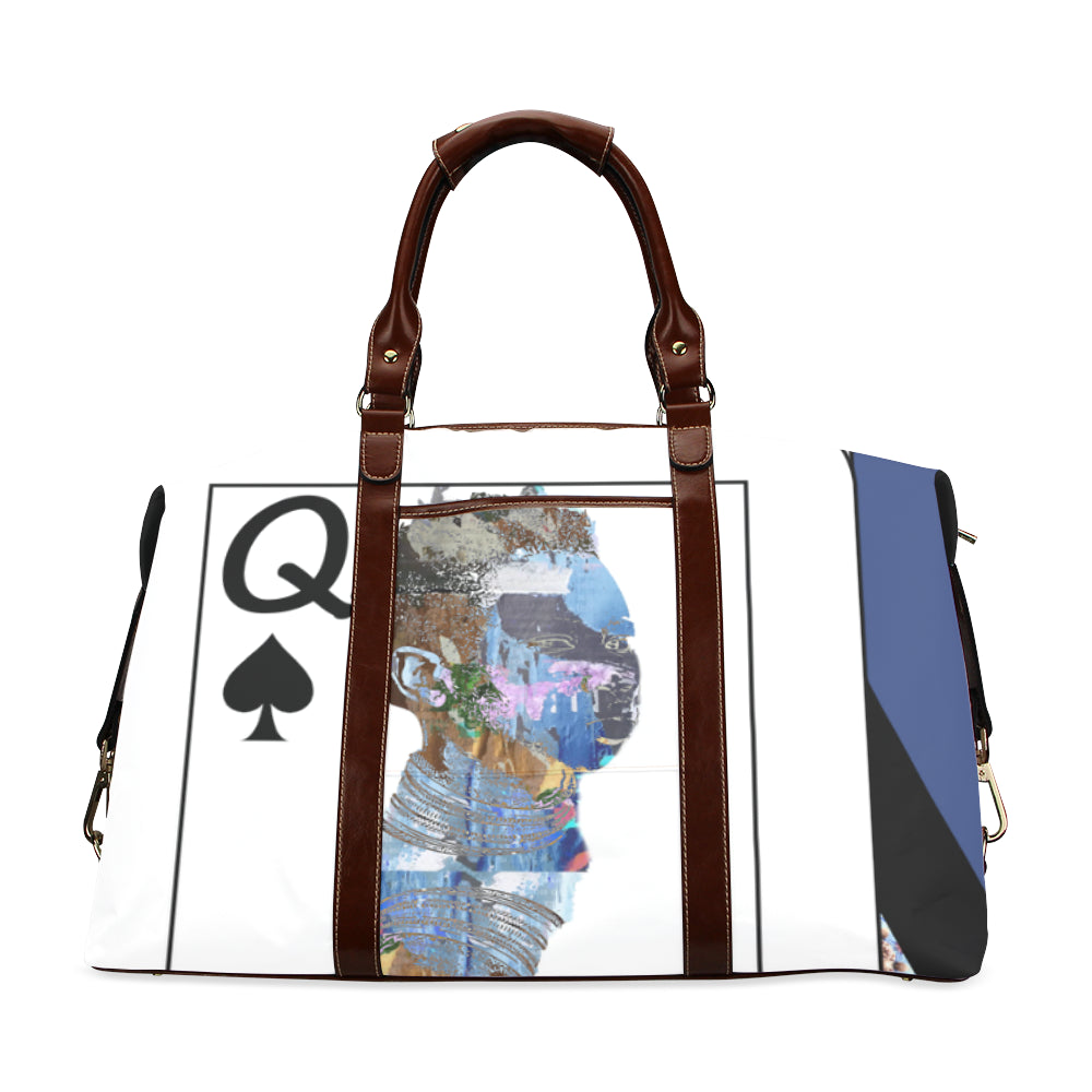 Play Your Hand...Queen Spade No. 2 Travel Bags