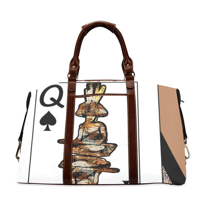 Play Your Hand...Queen Spade No. 4 Travel Bags