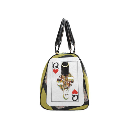 Play Your Hand...Queen Heart No. 4 Travel Bags