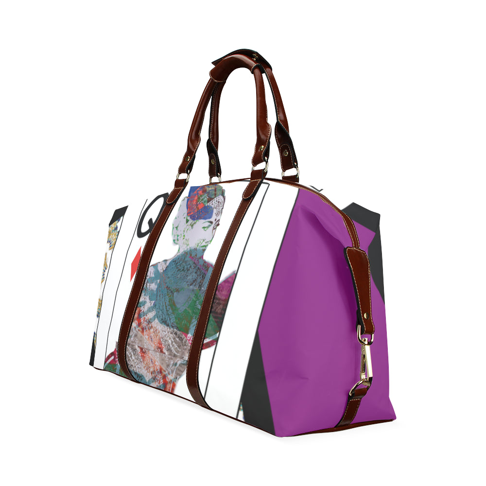 Play Your Hand...Queen Diamond No. 3 Travel Bags