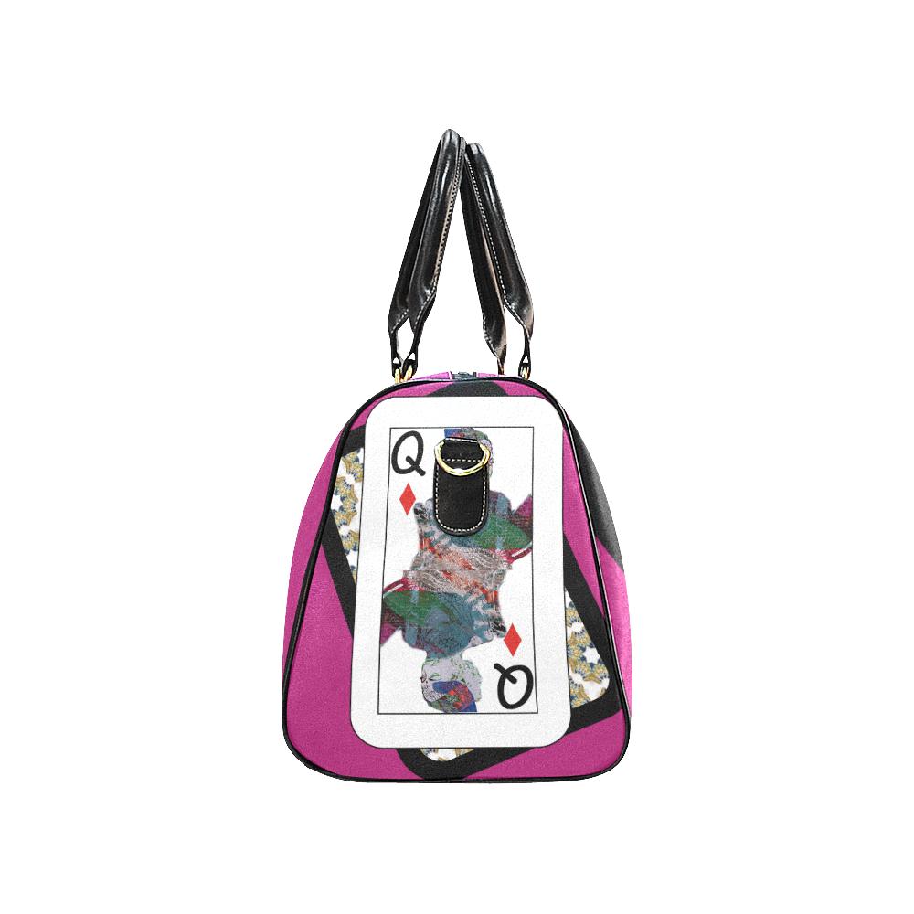 Play Your Hand...Queen Diamond No. 3 Travel Bags
