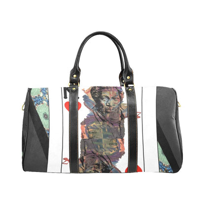 Play Your Hand...King Heart No. 1 Travel Bags