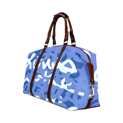 Love All Day Blue Travel Bags