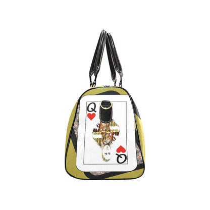 Play Your Hand...Queen Heart No. 4 Travel Bags