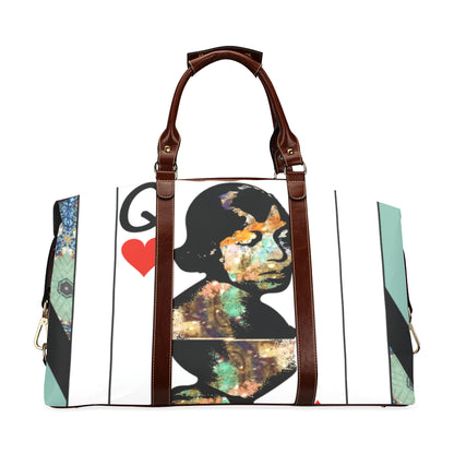 Play Your Hand...Queen Heart No. 1 Travel Bags
