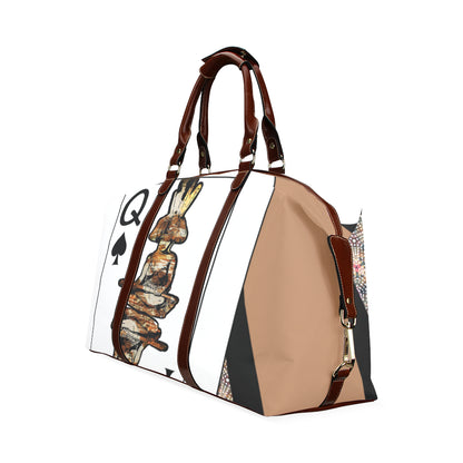 Play Your Hand...Queen Spade No. 4 Travel Bags