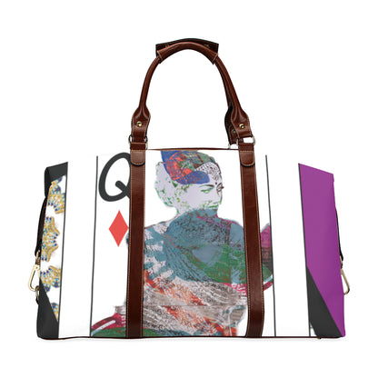 Play Your Hand...Queen Diamond No. 3 Travel Bags