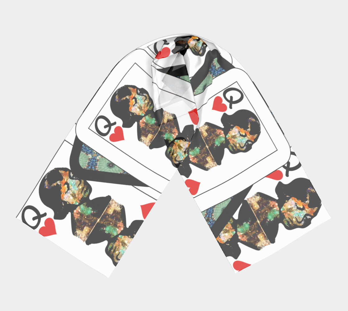 Play Your Hand...Queen Heart No. 1 Scarves